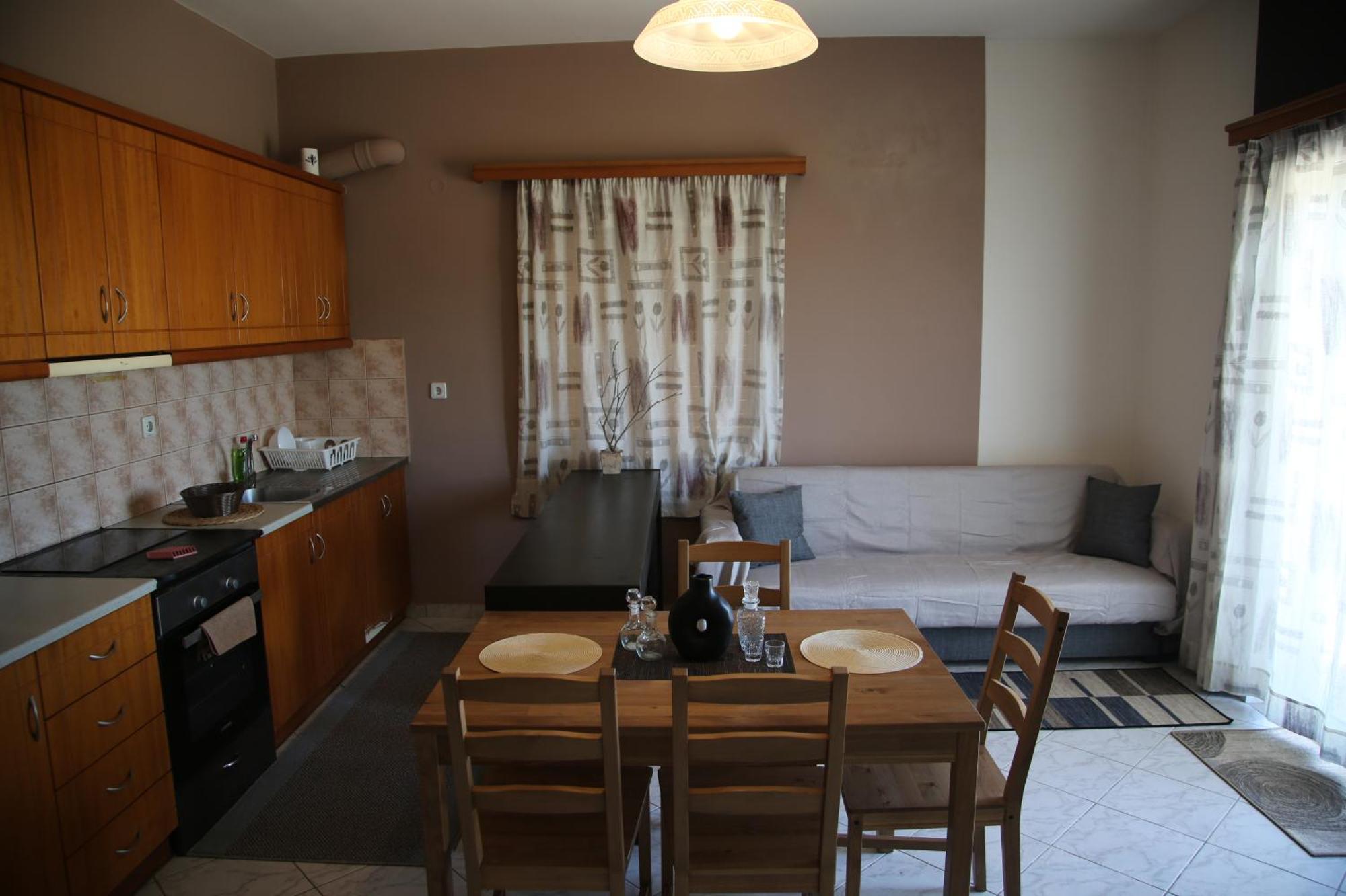 Manos Apartments 科林瓦里奥 外观 照片